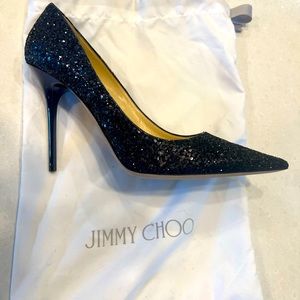 Jimmy Choo size 42 Black/Navy Abel shoes